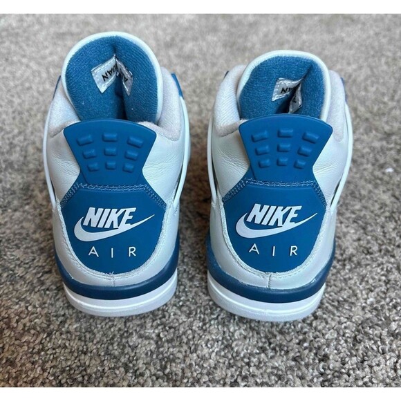 Nike Air Jordan 4 Retro 2024 Military Blue Size 5 Youth (Size 6.5 Women's) - Picture 4 of 10